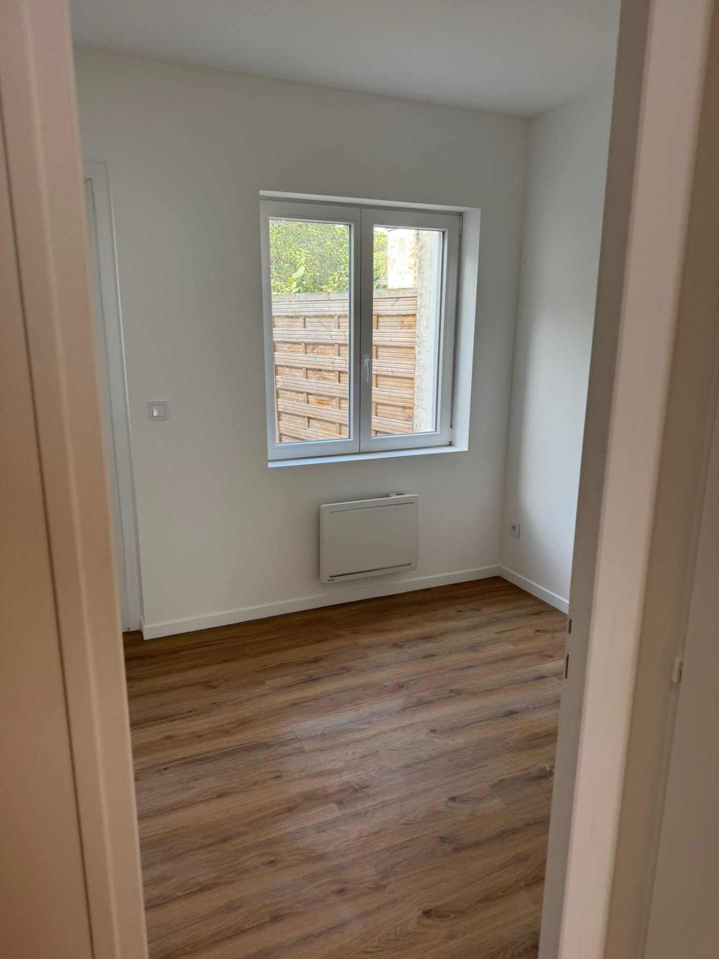 Chambre terminée après création de cloisons