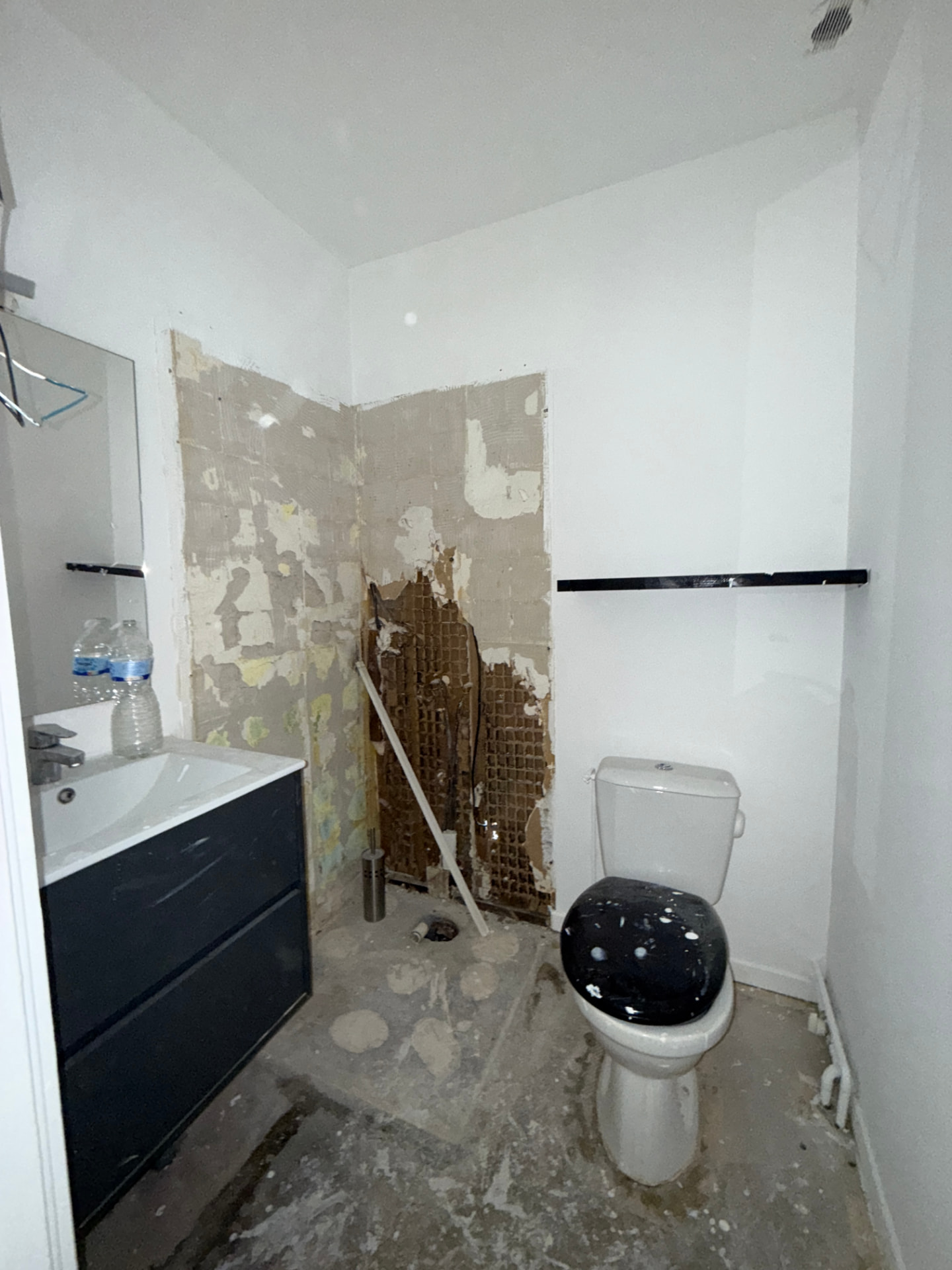 Salle d’eau avant travaux