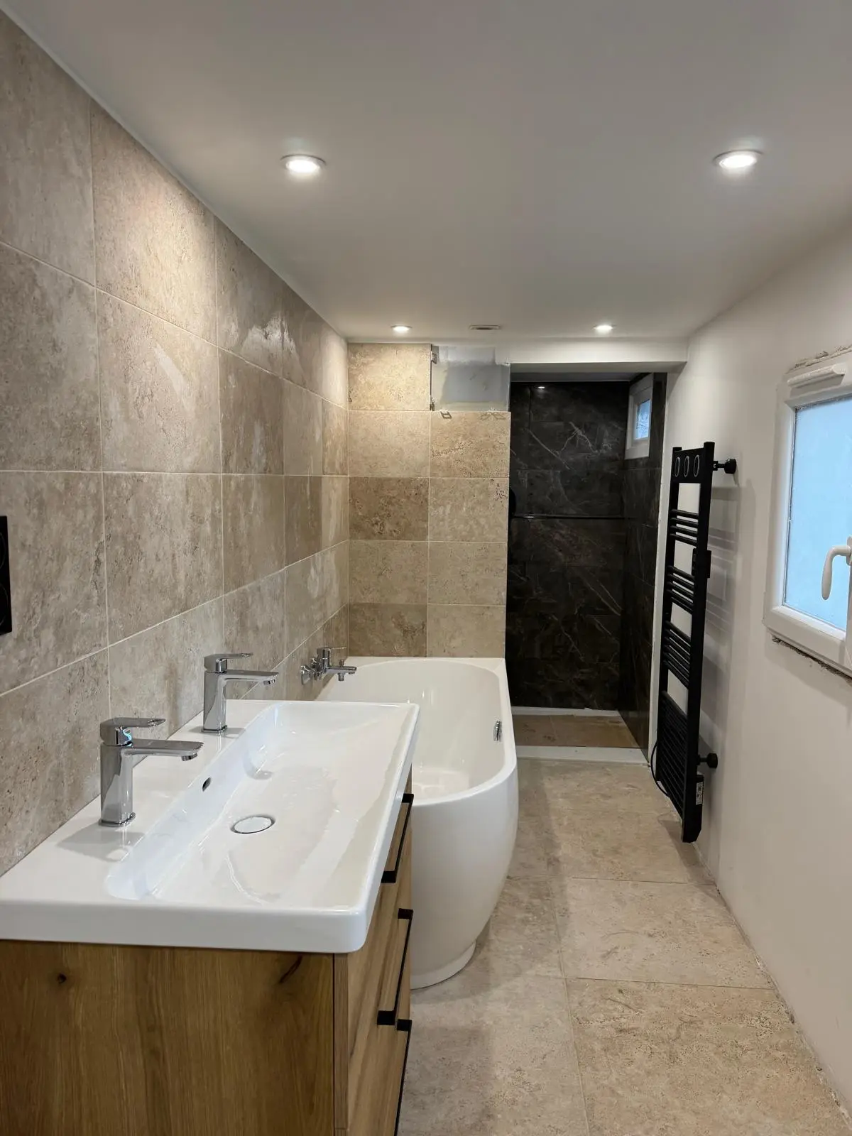 Salle de bain rénovée